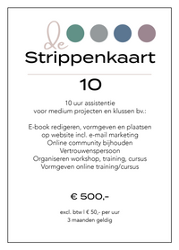 Strippenkaart 10 De Creatieve Assistente